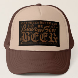 Casquette Bière artisanale, Brown