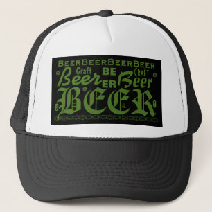 Casquette Bière artisanale, verte