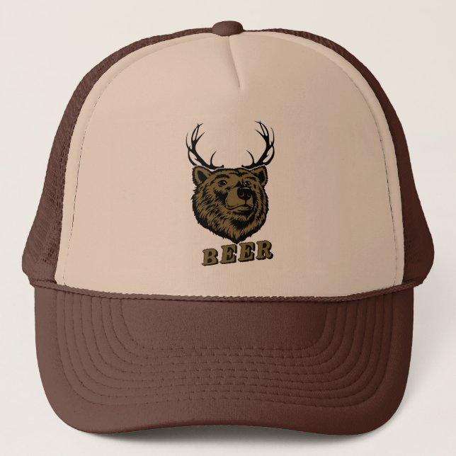 Casquette Bière de nouveauté amusante (Devant)