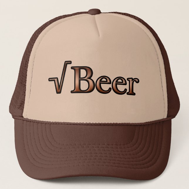 Casquette Bière de racine carrée (Devant)
