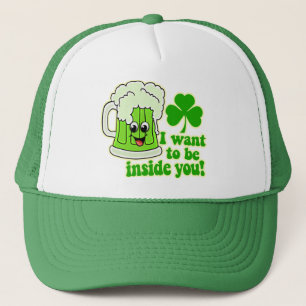 Casquette Bière drôle de vert de Jour de la Saint Patrick