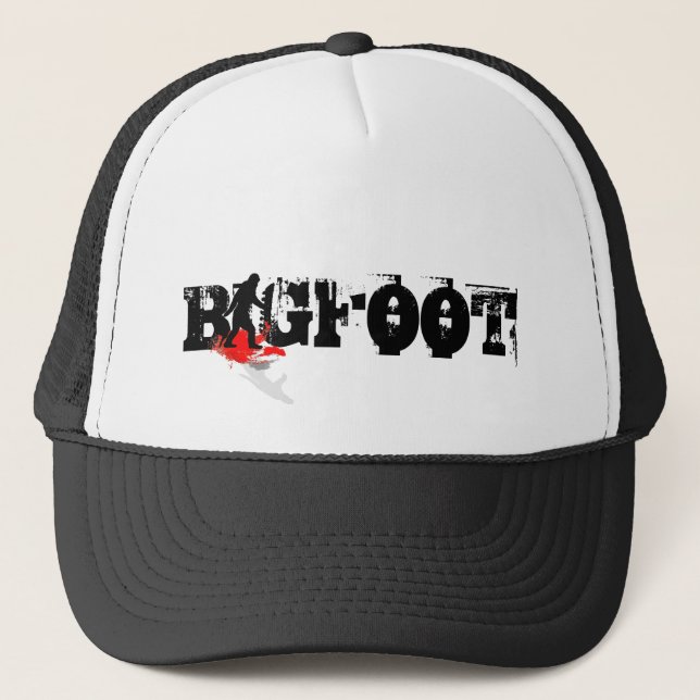 Casquette Bigfoot * logo noir" (Devant)