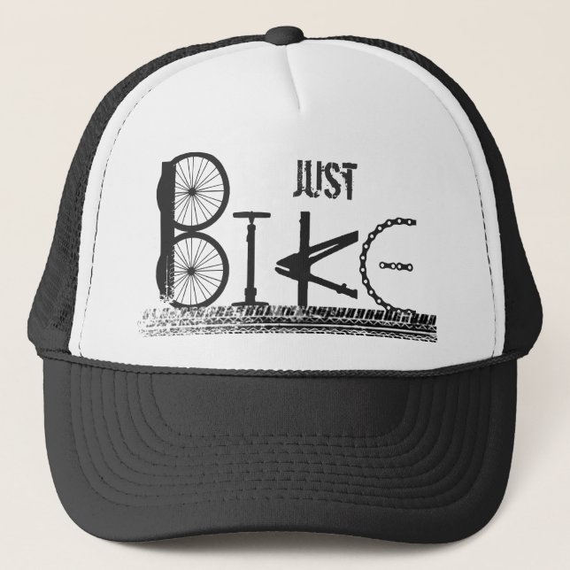 Casquette Bike Pièces Word Graffiti Design urbain (Devant)