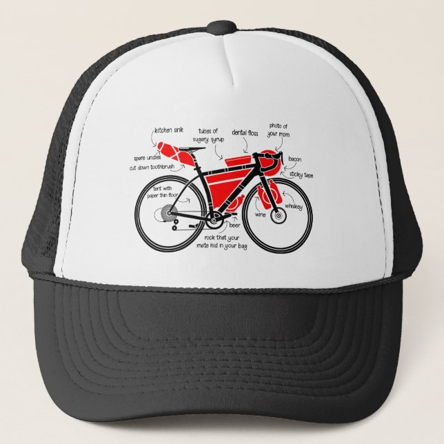 Casquette Bikepacking (Devant)