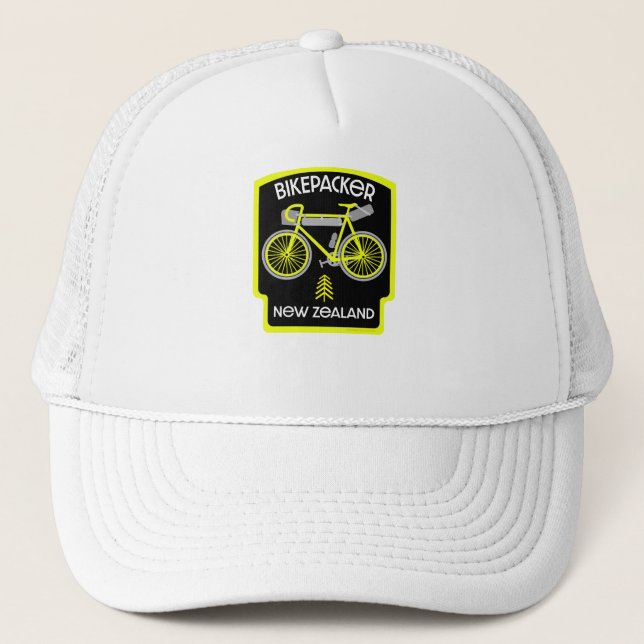 Casquette Bikepacking Nouvelle-Zélande (Devant)