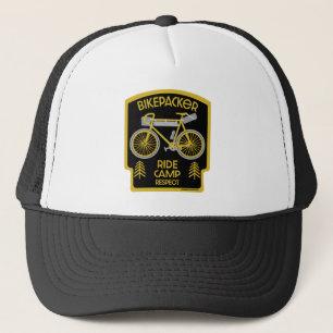 Casquette Bikepacking Vélo Tourisme dans la nature