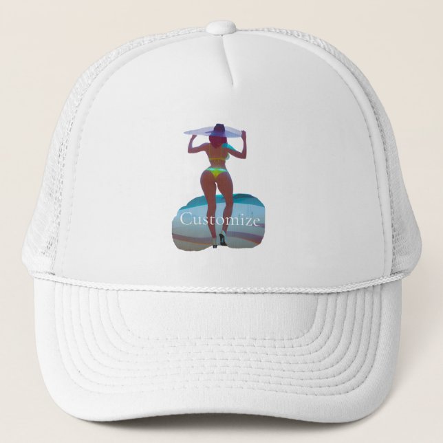 Casquette Bikini Booty Beach Girl Thunder_Cove (Devant)