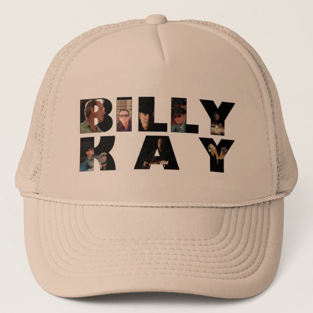 Casquette Billy Kay Photo Tour Logo Chapeaux de camion (Devant)