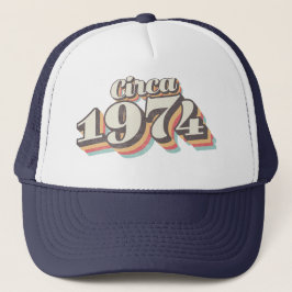 Casquette Birthday Year - Circa 1974