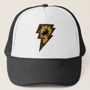 Casquette Black Adam Distressed Lightning Bolt Graphic