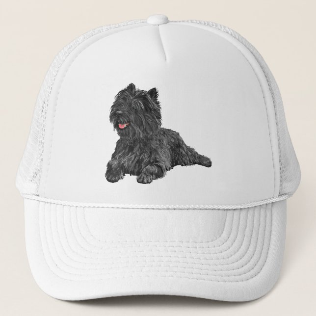 Casquette Black Cairn Terrier (Devant)