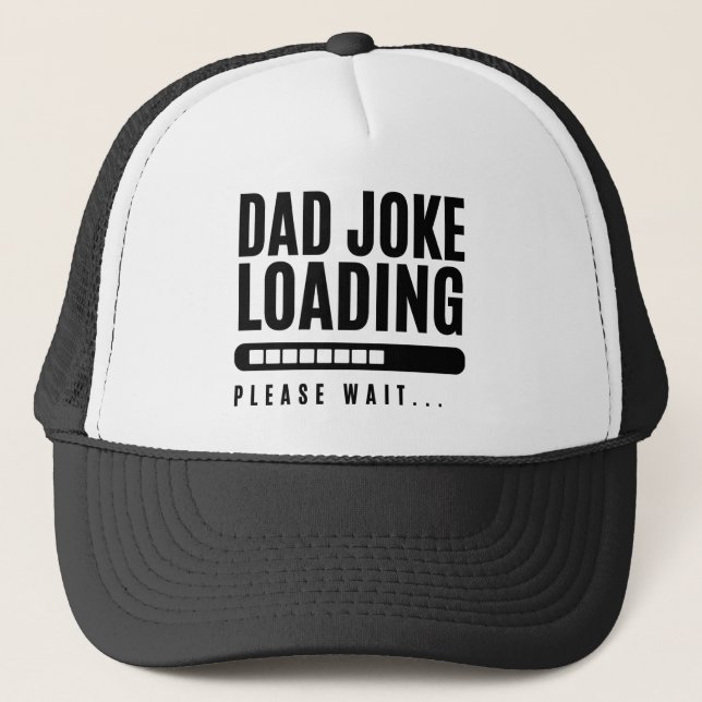 Casquette Blague de Papa Chargement Veuillez Patienter (Devant)