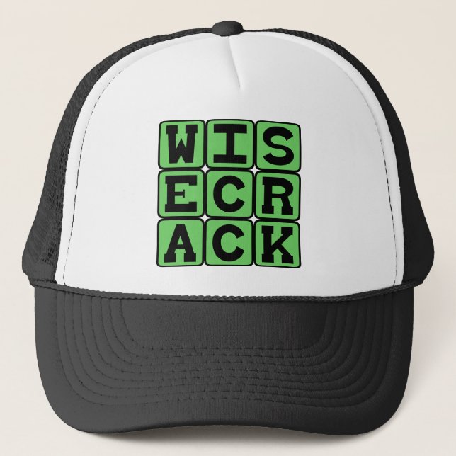 Casquette Blague, drôle de plaisanterie (Devant)
