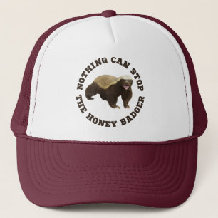 Casquette Blaireau de miel sauvage Funny 