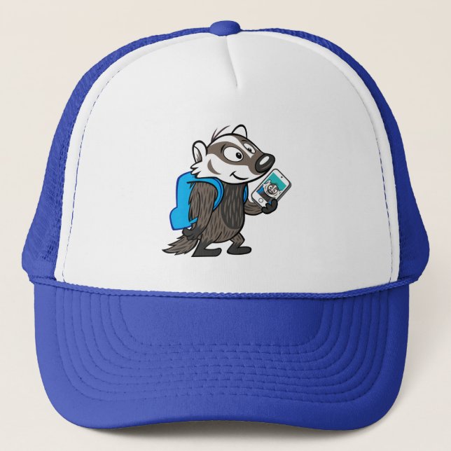 Casquette Blaireau Selfie de boomer du raton laveur | de (Devant)