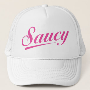 Casquette blanc de camionneur avec un logo hardi