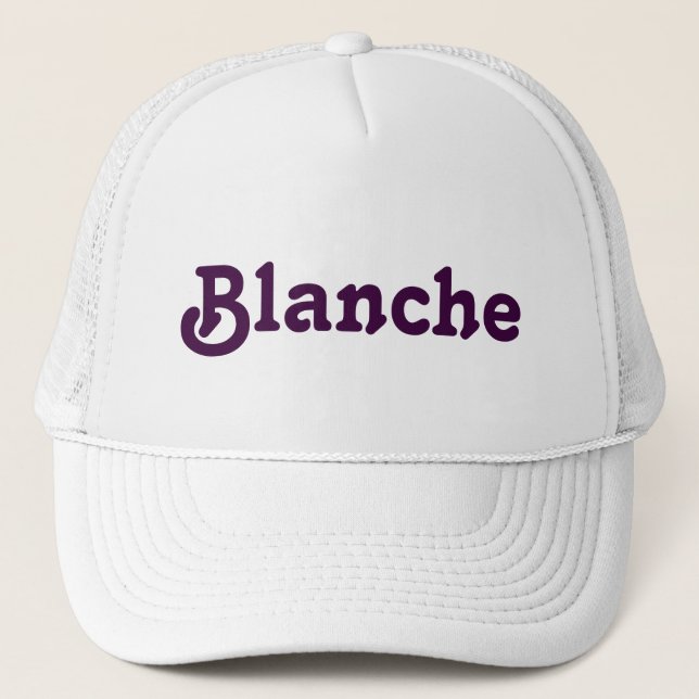 Casquette Blanche (Devant)