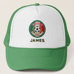 Casquette Blason personnalisé avec nom pour les fans de foot