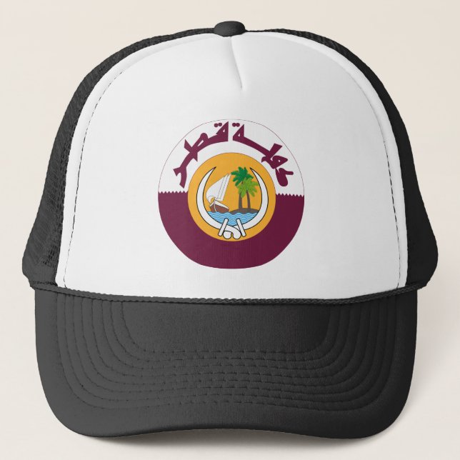 Casquette blason qatar (Devant)