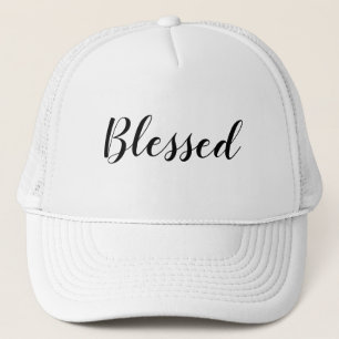 Casquette Blessé noir blanc texte personnalisé texte mignon