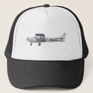 Casquette Bleu de Cessna 172 Skyhawk
