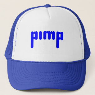 Casquette bleu de souteneur