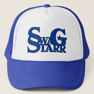 Casquette bleu et blanc de Starr de butin