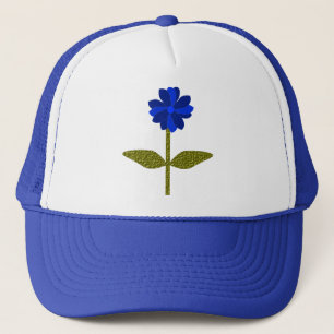 Casquette bleu océanique Daisy