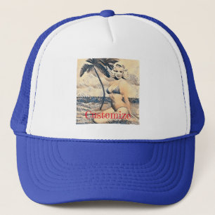 Casquette Blonde Kneeling Modèle de bikini Thunder_Cove