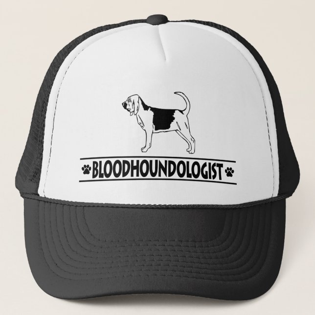 Casquette Bloodhound humoristique (Devant)