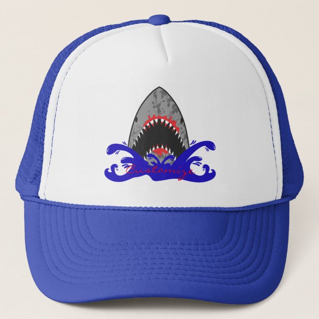 Casquette Bloody Shark Jaws Thunder_Cove (Devant)