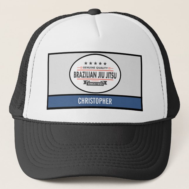 Casquette Blue Belt Band brésilien Jiu Jitsu depuis 1925 BJJ (Devant)