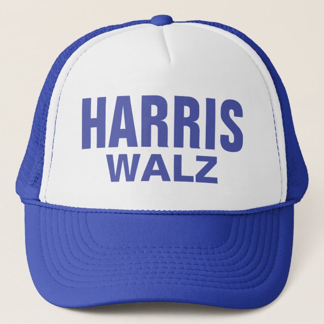 Casquette Blue Harris Walz (Devant)