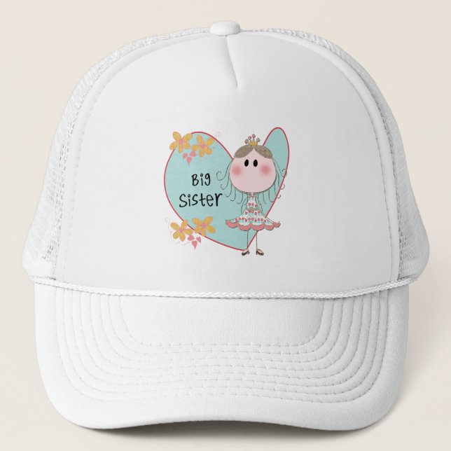 Casquette Blue Heart Princess Big Sister (Devant)