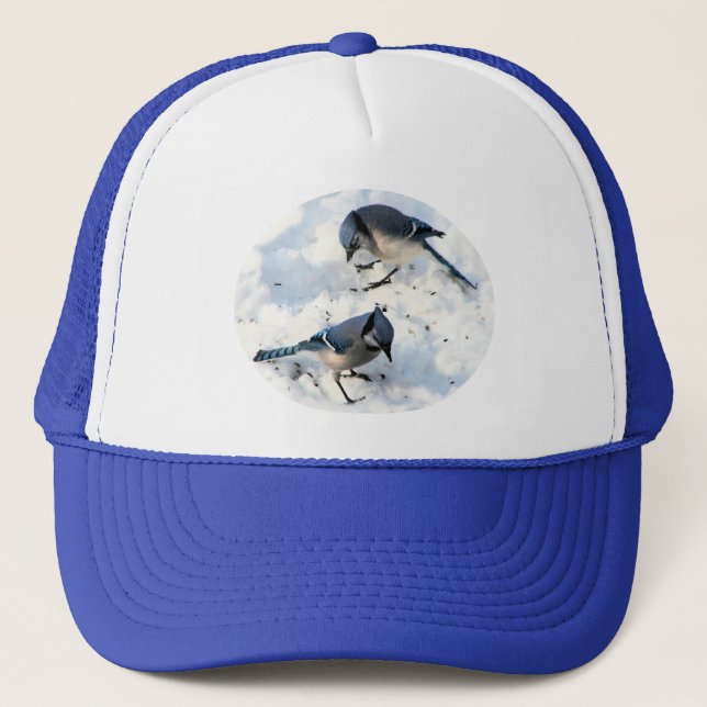 Casquette Blue Jays dans la neige (Devant)