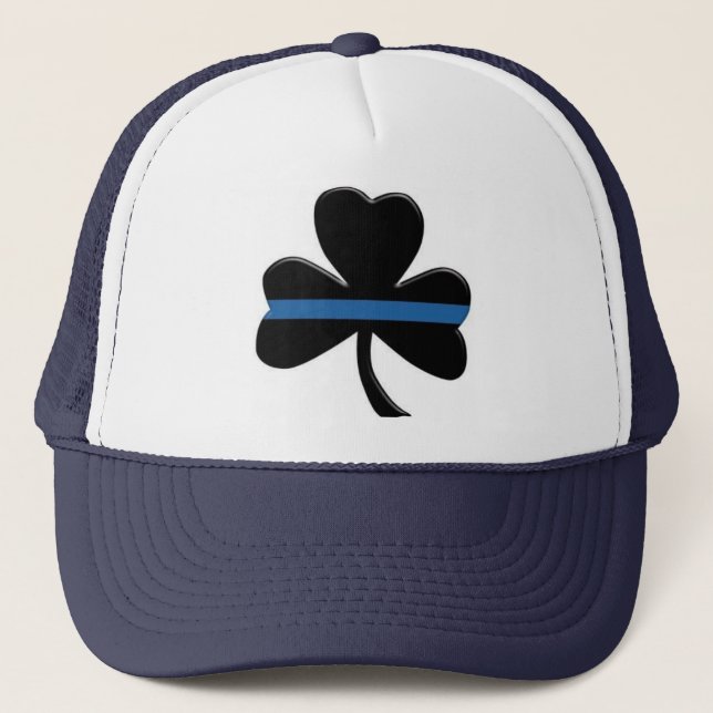 Casquette Blue Line mince : Shamrock (Devant)