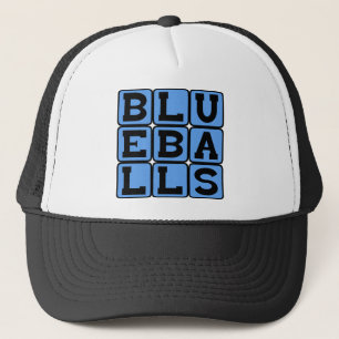 Casquette Blueballs, Boules bleues