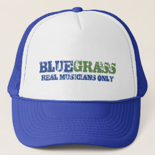 Casquette Bluegrass Musique Real Musiciens Only Rough Texte