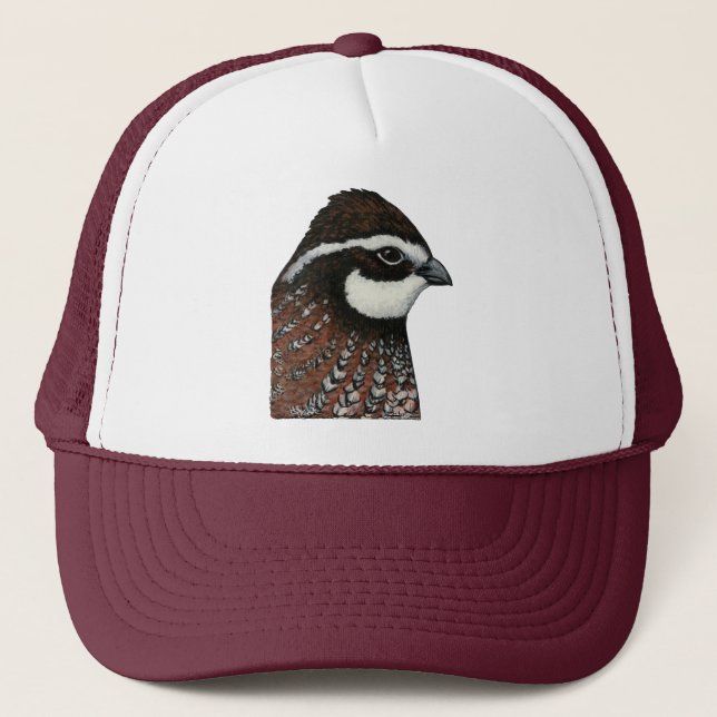Casquette Bobwhite Quail Head (Devant)