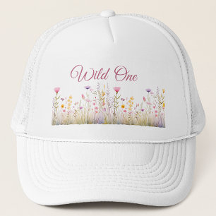 Casquette Boho Jardin Fleur sauvage Wild One Floral