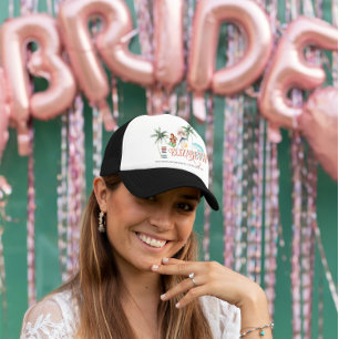 Casquette Boho Surf Beach Enterrement de vie de jeune fill