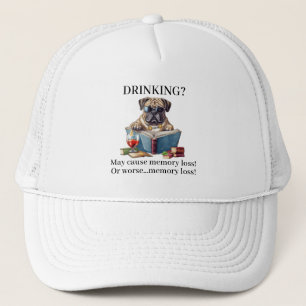 Casquette Boire un Bulldog américain peut provoquer une pert