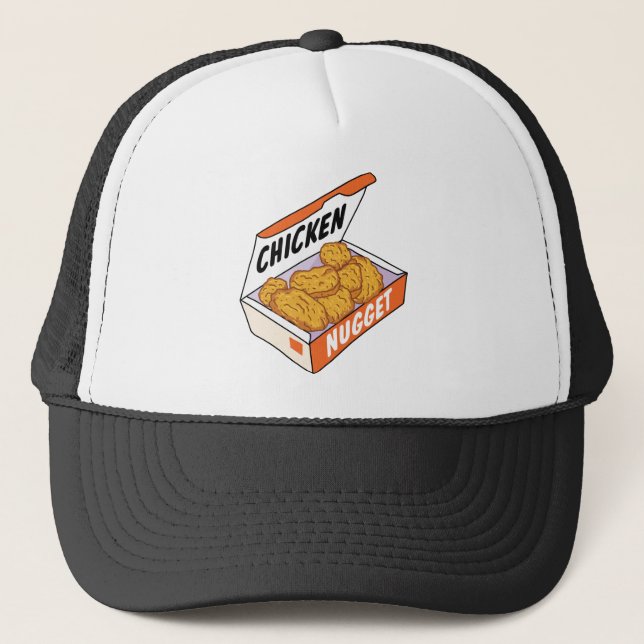 Casquette Boîte à nugget de poulet (Devant)