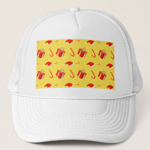Casquette Boîte cadeau de Noël sucre de canne chapeau de Noë