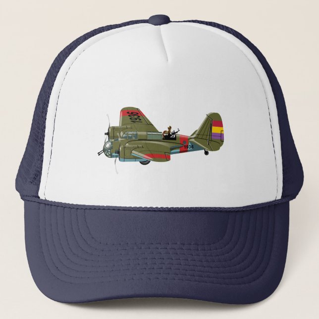 Casquette Bombe rétro (Devant)