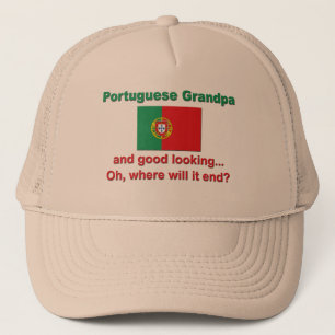 Casquette Bon grand-papa de Portugais de Lkg