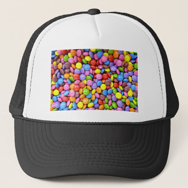 Casquette Bonbons colorés (Devant)