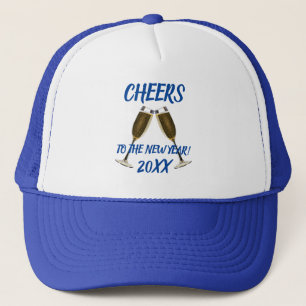 Casquette "Bonjour à la nouvelle année !" & Flutes de Champa