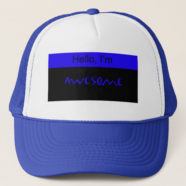 Casquette Bonjour, Im impressionnant ! (Devant)