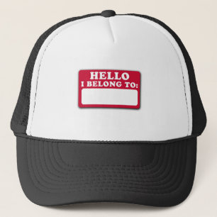 Casquette Bonjour, j'appartiens à…